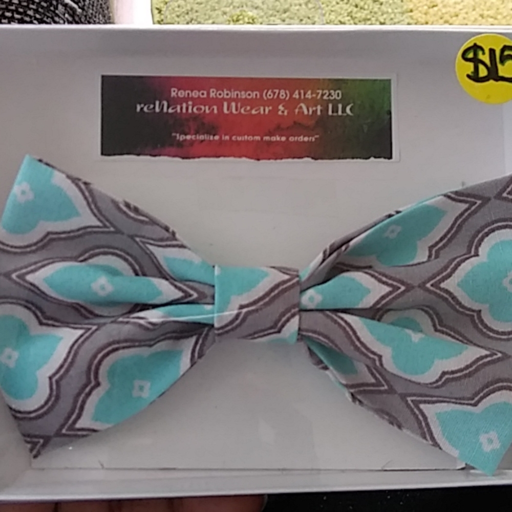 reNation's boys hand made, snap on bowtie